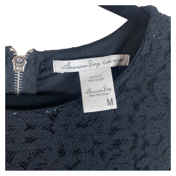 American Rag Full Lace Long Sleeve Back Zipper Dress - Picture 2 of 5